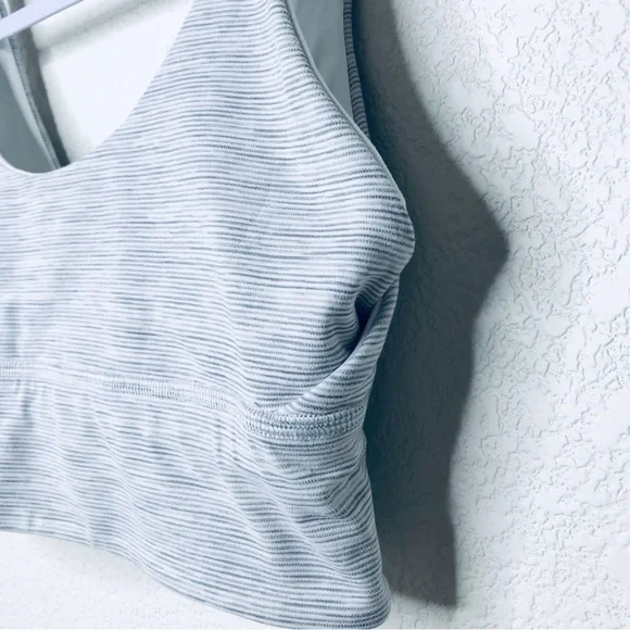 LULULEMON Align Reversible Bra White/Wee Are From Space Nimbus Battleship - Picture 7 of 14